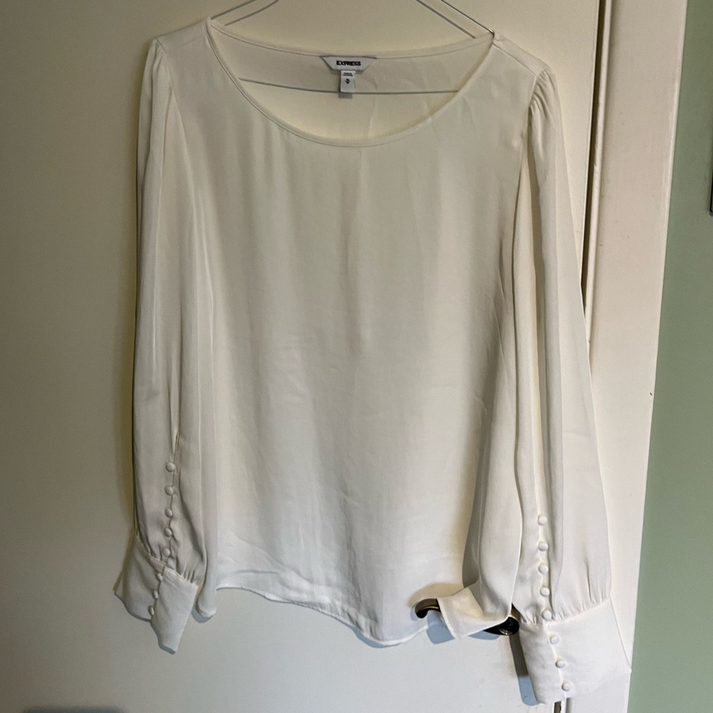 Express Cream/Ivory Blouse